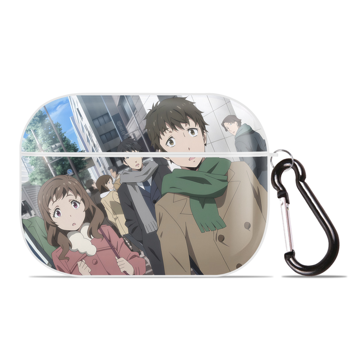 （画像用） 転スラ Regarding Reincarnated to Slime 【AirPods Pro用】ハードシェル保護ケース 耐衝撃・防指紋・カラビナ付き商品仕様