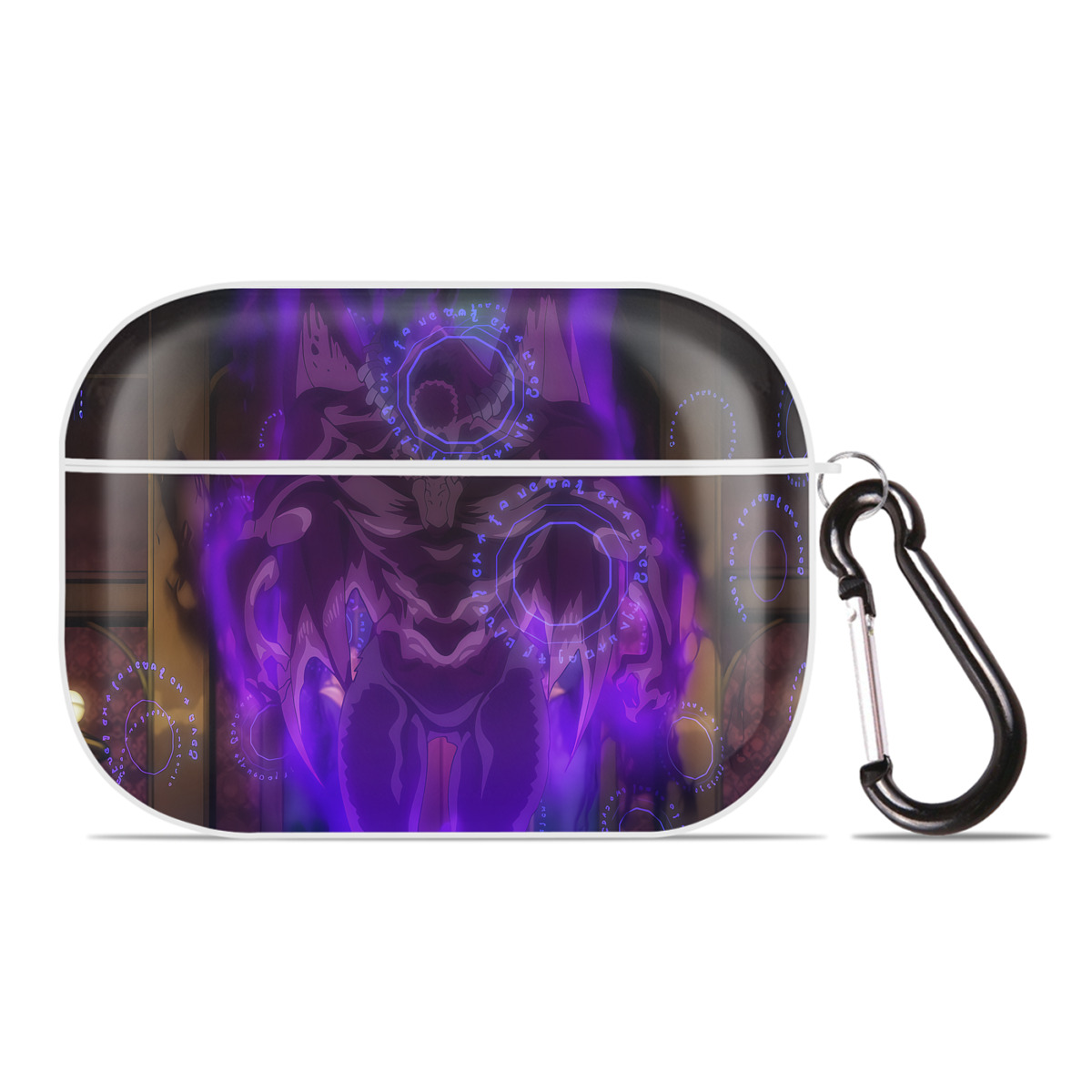 （画像用） 転スラ Regarding Reincarnated to Slime 【AirPods Pro用】ハードシェル保護ケース 耐衝撃・防指紋・カラビナ付き商品仕様