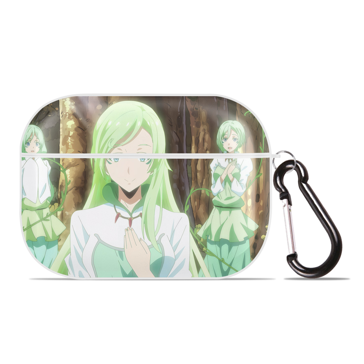 （画像用） 転スラ Regarding Reincarnated to Slime 【AirPods Pro用】ハードシェル保護ケース 耐衝撃・防指紋・カラビナ付き商品仕様