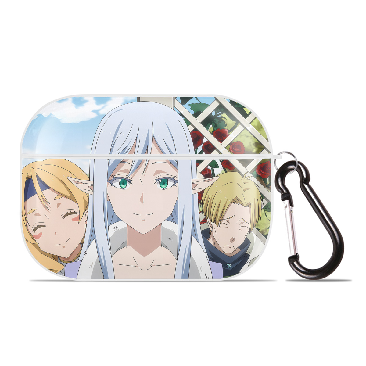 （画像用） 転スラ Regarding Reincarnated to Slime 【AirPods Pro用】ハードシェル保護ケース 耐衝撃・防指紋・カラビナ付き商品仕様