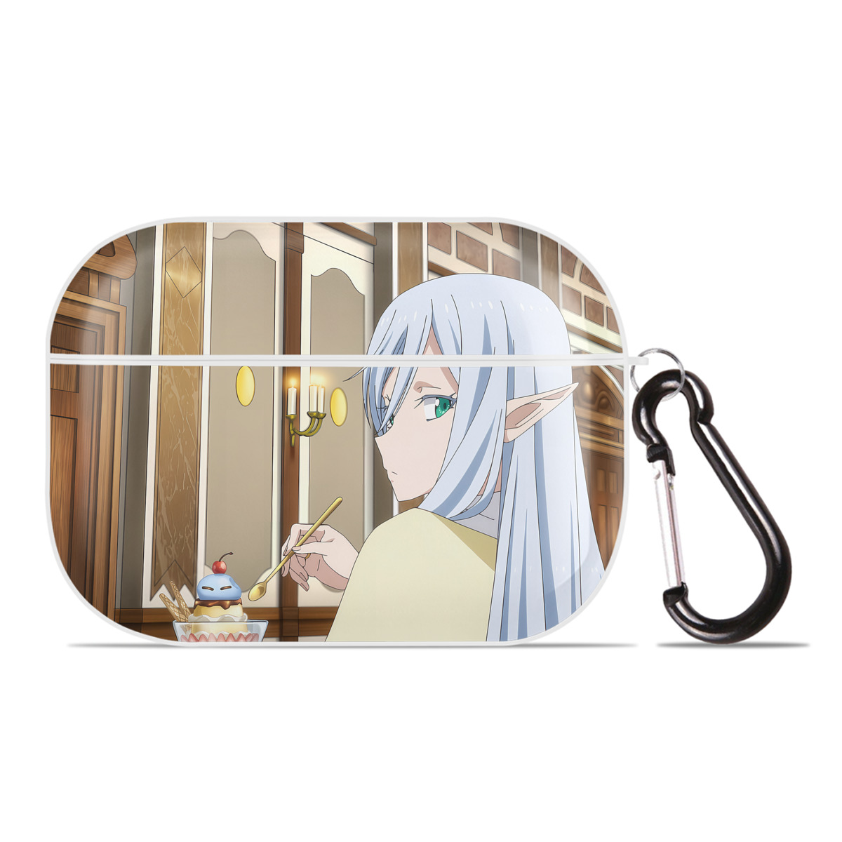 （画像用） 転スラ Regarding Reincarnated to Slime 【AirPods Pro用】ハードシェル保護ケース 耐衝撃・防指紋・カラビナ付き商品仕様