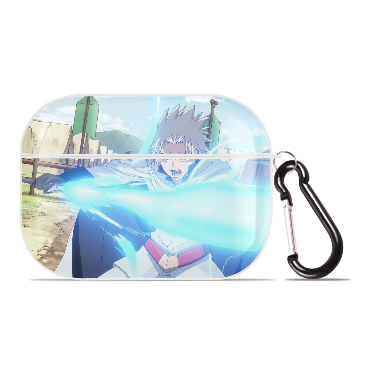 （画像用） 転スラ Regarding Reincarnated to Slime 【AirPods Pro用】ハードシェル保護ケース 耐衝撃・防指紋・カラビナ付き商品仕様