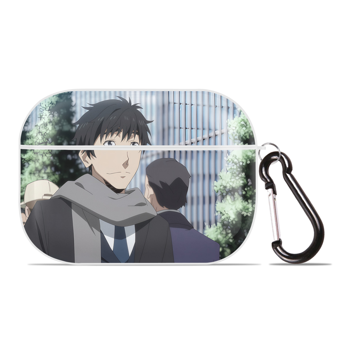 （画像用） 転スラ Regarding Reincarnated to Slime 【AirPods Pro用】ハードシェル保護ケース 耐衝撃・防指紋・カラビナ付き商品仕様