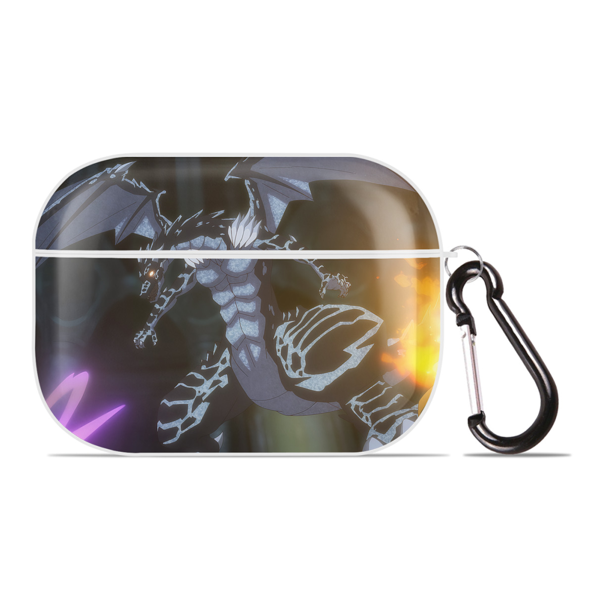 （画像用） 転スラ Regarding Reincarnated to Slime 【AirPods Pro用】ハードシェル保護ケース 耐衝撃・防指紋・カラビナ付き商品仕様