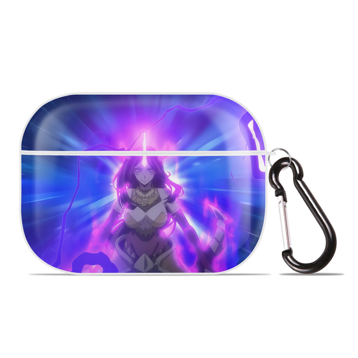 （画像用） 転スラ Regarding Reincarnated to Slime 【AirPods Pro用】ハードシェル保護ケース 耐衝撃・防指紋・カラビナ付き商品仕様