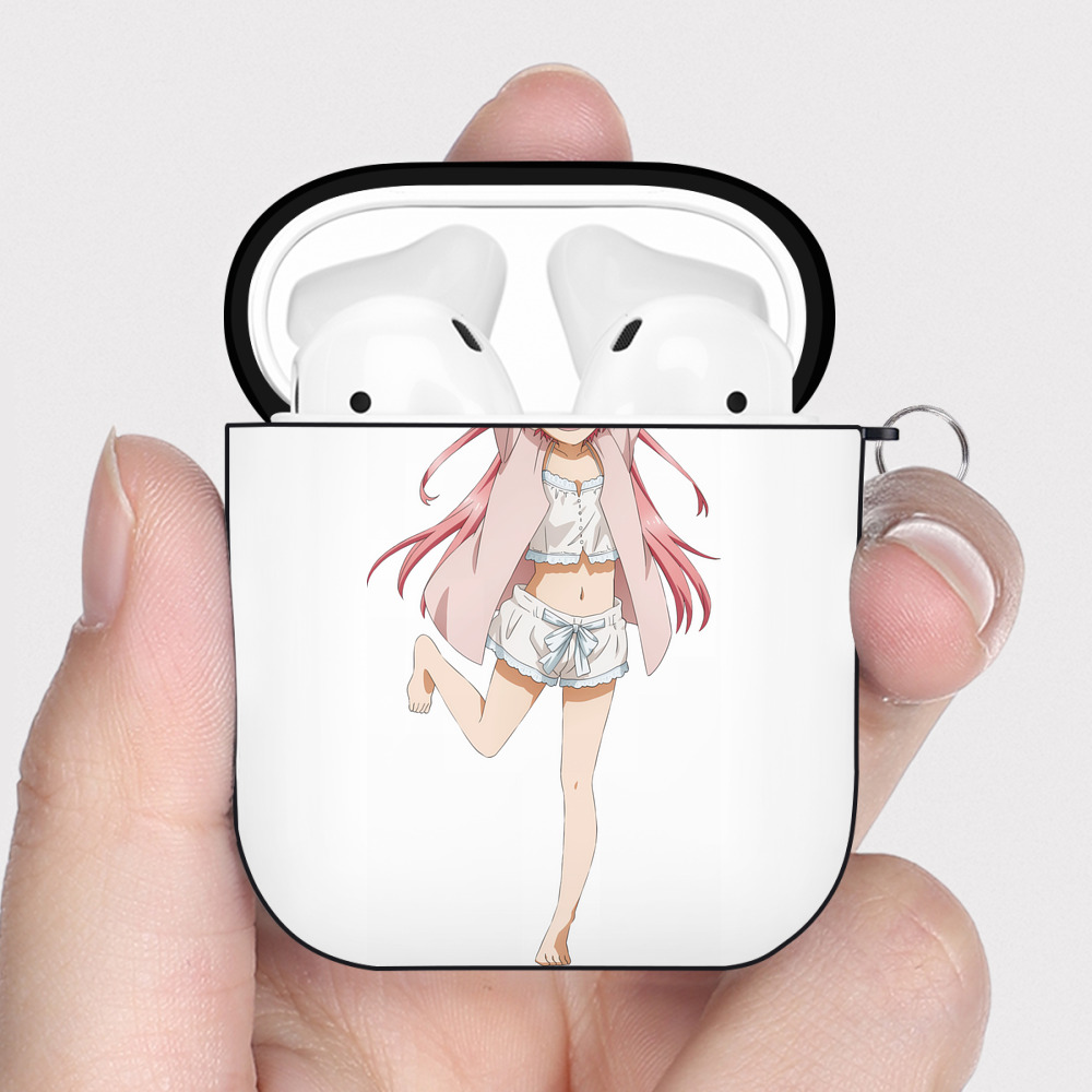 （画像用） 転スラ Regarding Reincarnated to Slime AirPods 第2世代保護ケース ハードシェル ブラック 耐衝撃・防指紋・カラビナ付き