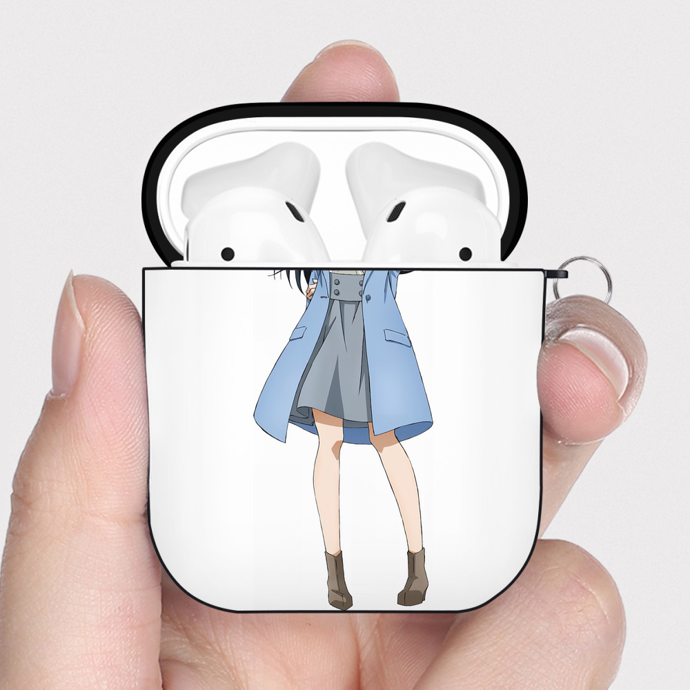 （画像用） 転スラ Regarding Reincarnated to Slime AirPods 第2世代保護ケース ハードシェル ブラック 耐衝撃・防指紋・カラビナ付き