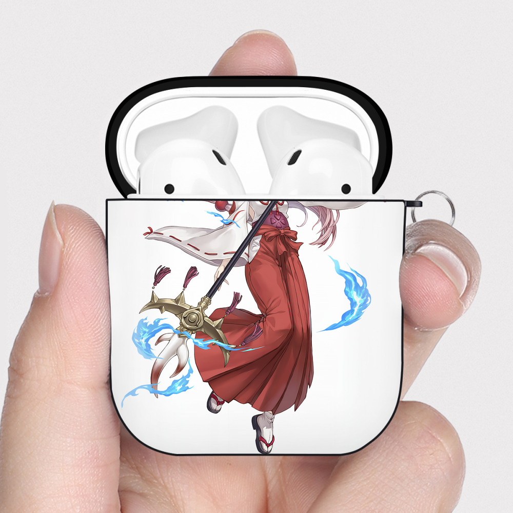 （画像用） 転スラ Regarding Reincarnated to Slime AirPods 第2世代保護ケース ハードシェル ブラック 耐衝撃・防指紋・カラビナ付き