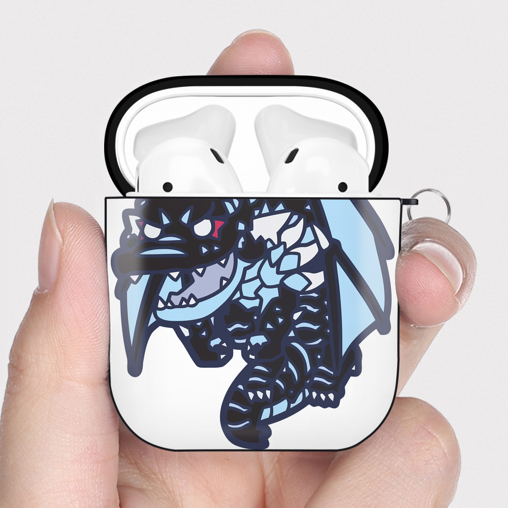 （画像用） 転スラ Regarding Reincarnated to Slime AirPods 第2世代保護ケース ハードシェル ブラック 耐衝撃・防指紋・カラビナ付き