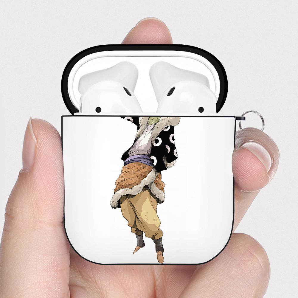 （画像用） 転スラ Regarding Reincarnated to Slime AirPods 第2世代保護ケース ハードシェル ブラック 耐衝撃・防指紋・カラビナ付き