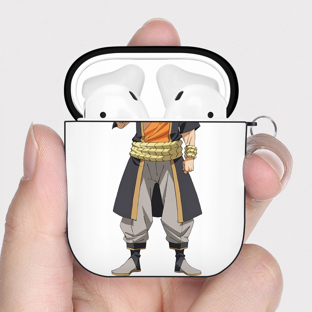 （画像用） 転スラ Regarding Reincarnated to Slime AirPods 第2世代保護ケース ハードシェル ブラック 耐衝撃・防指紋・カラビナ付き
