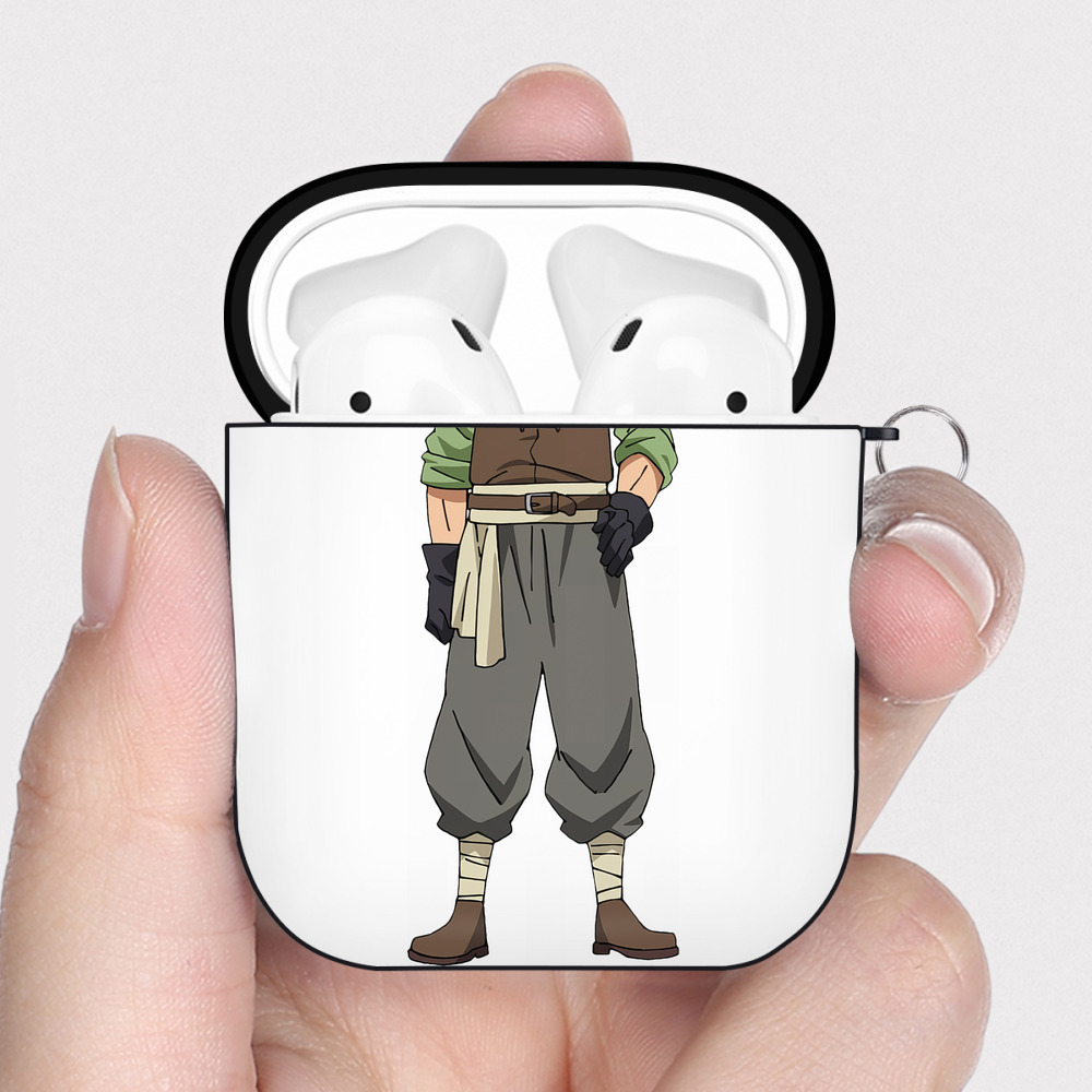 （画像用） 転スラ Regarding Reincarnated to Slime AirPods 第2世代保護ケース ハードシェル ブラック 耐衝撃・防指紋・カラビナ付き