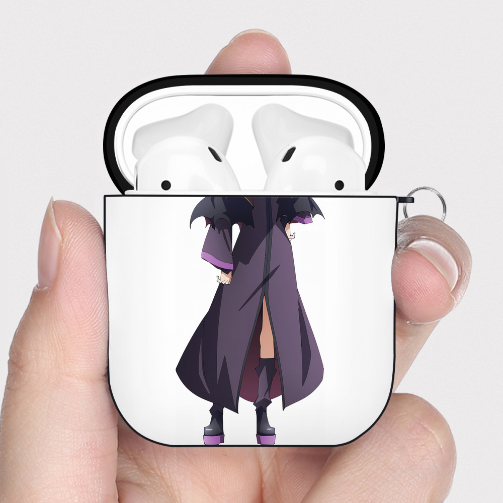 （画像用） 転スラ Regarding Reincarnated to Slime AirPods 第2世代保護ケース ハードシェル ブラック 耐衝撃・防指紋・カラビナ付き