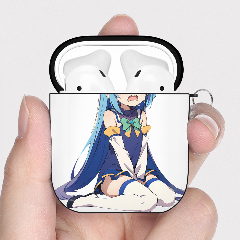 （画像用） 転スラ Regarding Reincarnated to Slime AirPods 第2世代保護ケース ハードシェル ブラック 耐衝撃・防指紋・カラビナ付き