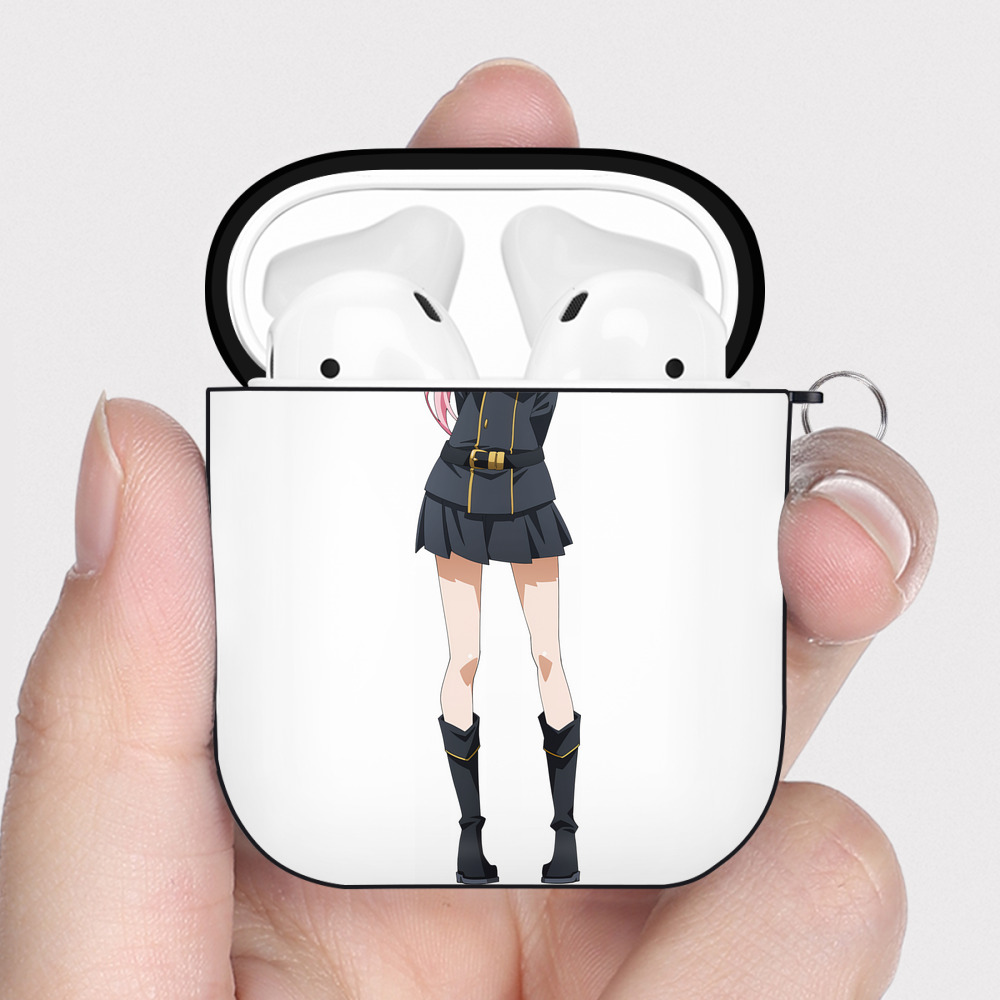 （画像用） 転スラ Regarding Reincarnated to Slime AirPods 第2世代保護ケース ハードシェル ブラック 耐衝撃・防指紋・カラビナ付き