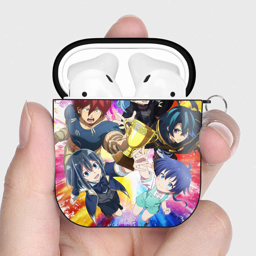 （画像用） 転スラ Regarding Reincarnated to Slime AirPods 第2世代保護ケース ハードシェル ブラック 耐衝撃・防指紋・カラビナ付き