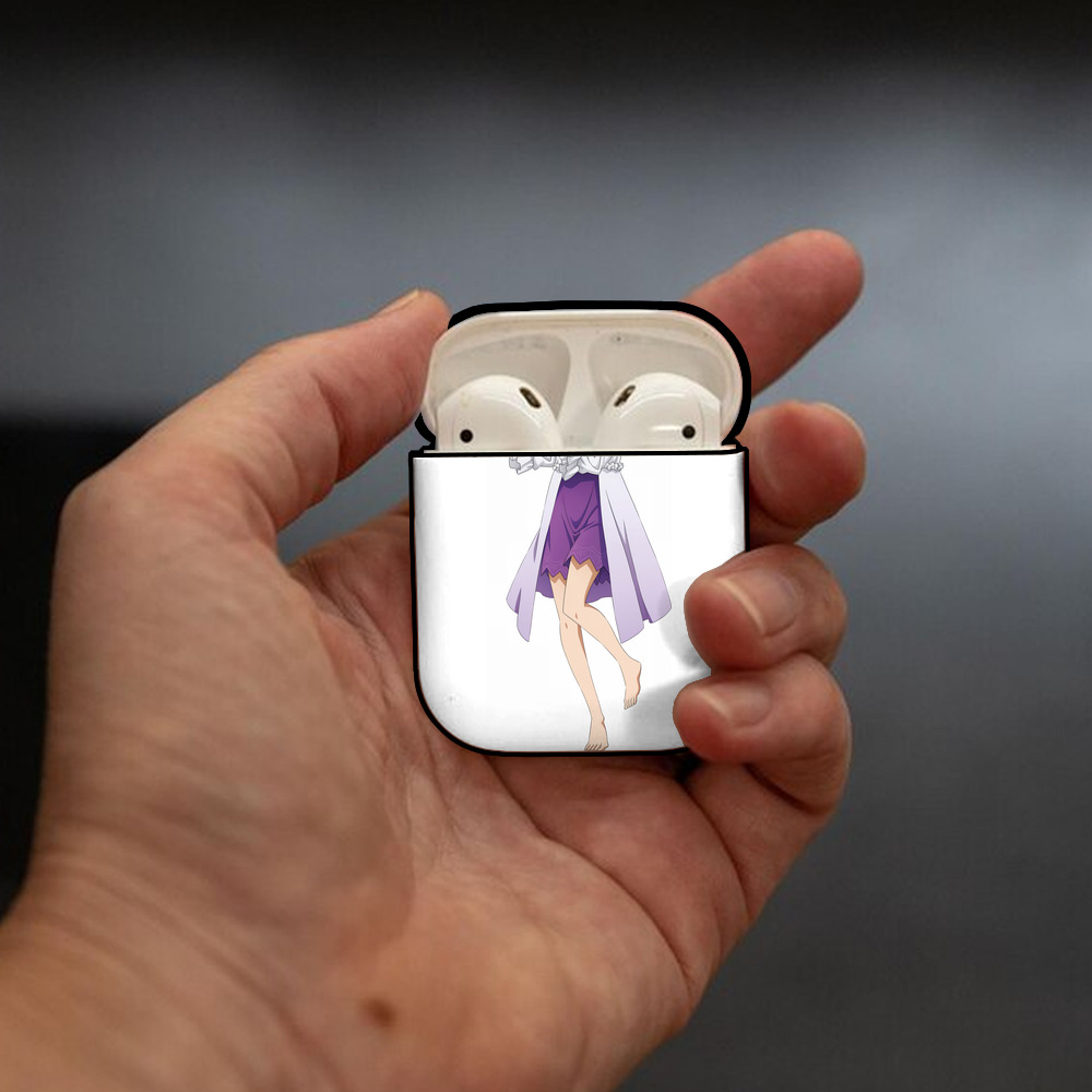 転スラ Regarding Reincarnated to Slime AirPods 第2世代保護ケース ハードシェル ブラック 耐衝撃・防指紋・カラビナ付き