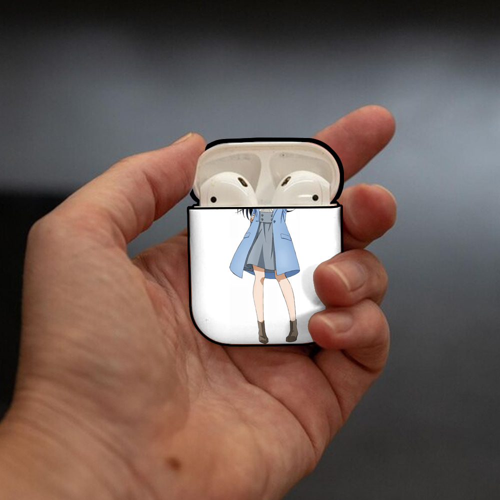 転スラ Regarding Reincarnated to Slime AirPods 第2世代保護ケース ハードシェル ブラック 耐衝撃・防指紋・カラビナ付き