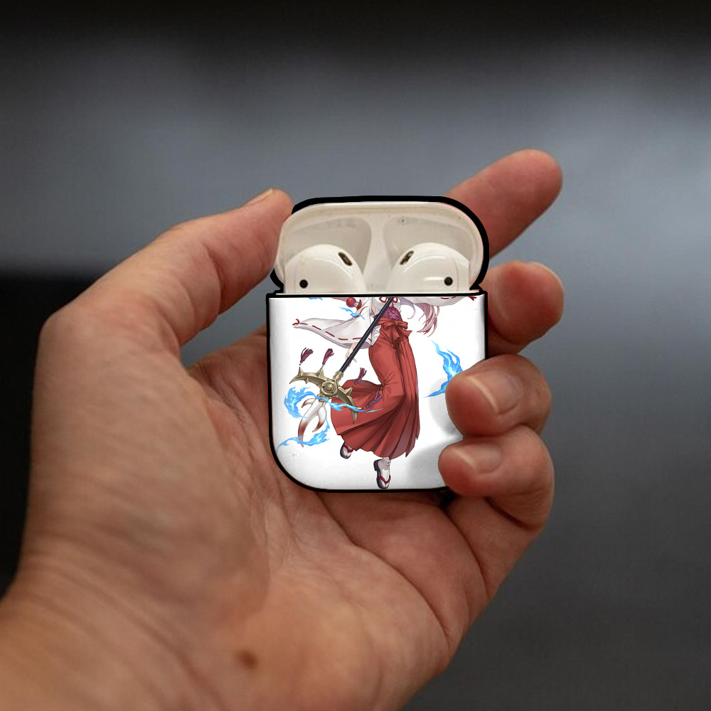 転スラ Regarding Reincarnated to Slime AirPods 第2世代保護ケース ハードシェル ブラック 耐衝撃・防指紋・カラビナ付き