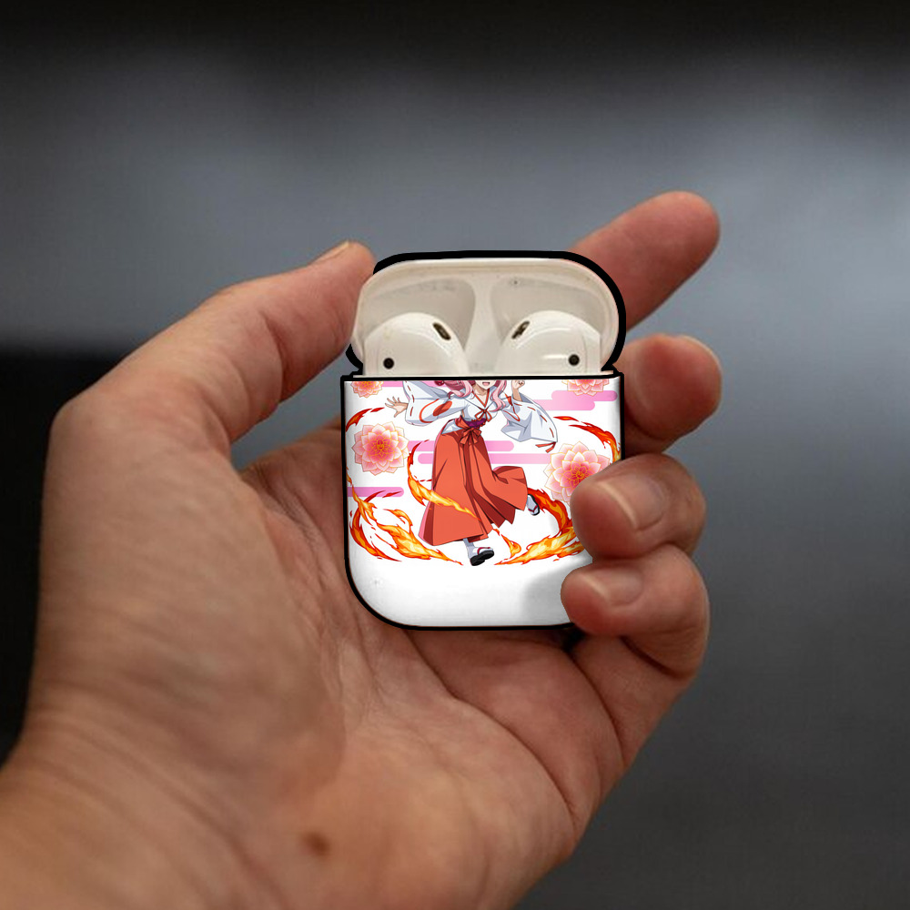 転スラ Regarding Reincarnated to Slime AirPods 第2世代保護ケース ハードシェル ブラック 耐衝撃・防指紋・カラビナ付き