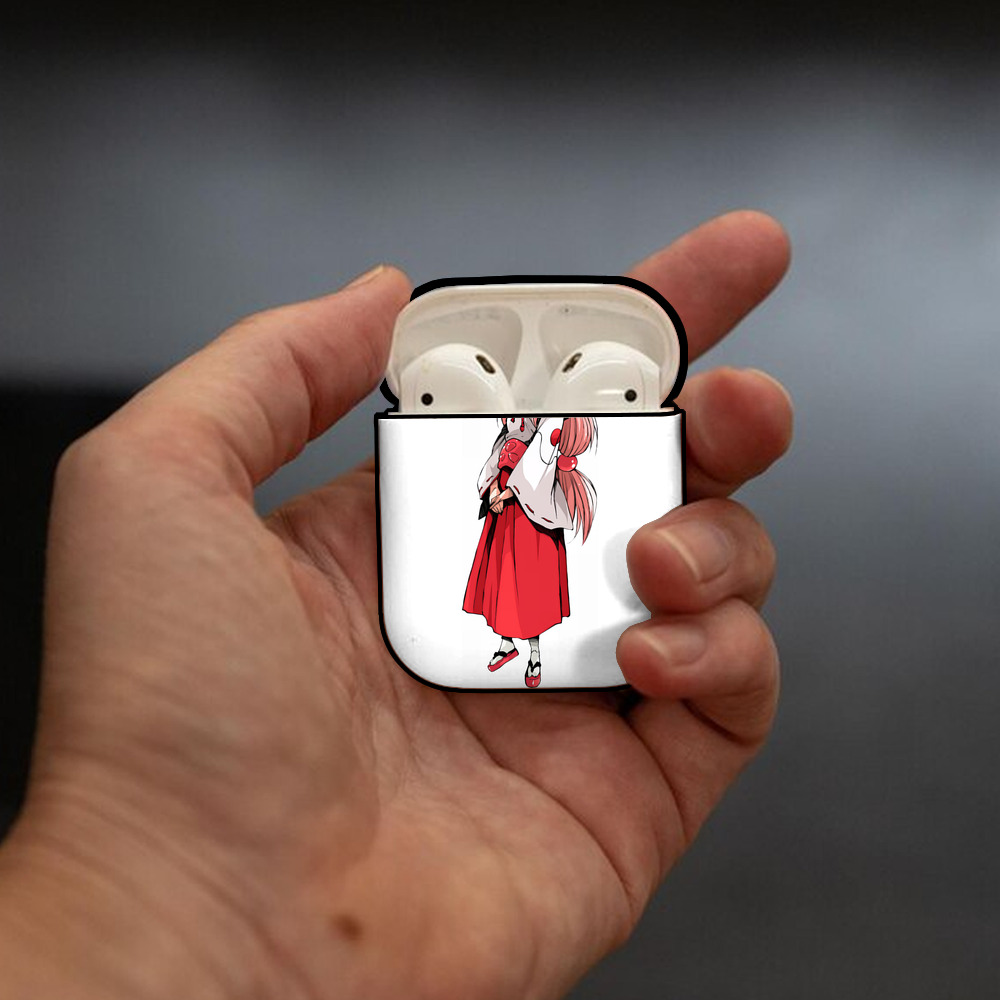転スラ Regarding Reincarnated to Slime AirPods 第2世代保護ケース ハードシェル ブラック 耐衝撃・防指紋・カラビナ付き