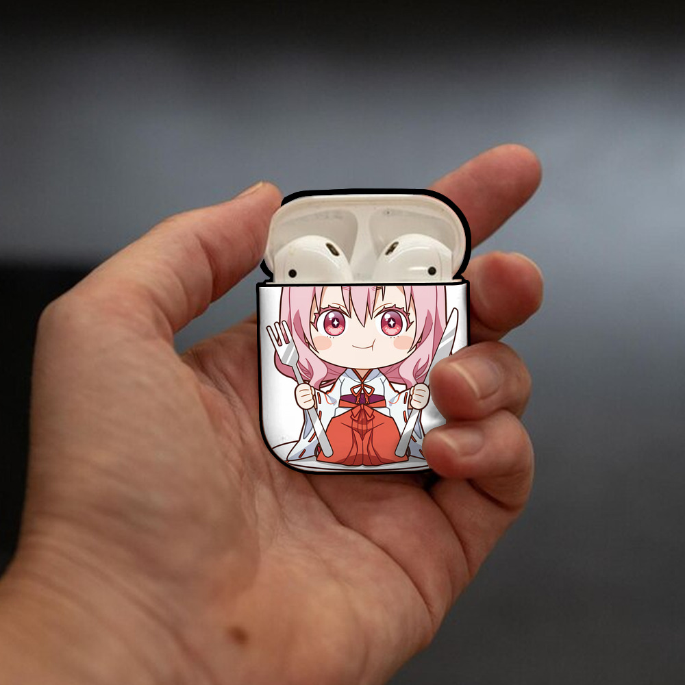 転スラ Regarding Reincarnated to Slime AirPods 第2世代保護ケース ハードシェル ブラック 耐衝撃・防指紋・カラビナ付き