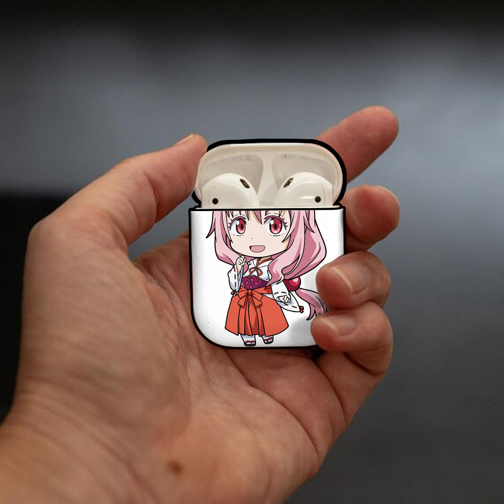 転スラ Regarding Reincarnated to Slime AirPods 第2世代保護ケース ハードシェル ブラック 耐衝撃・防指紋・カラビナ付き