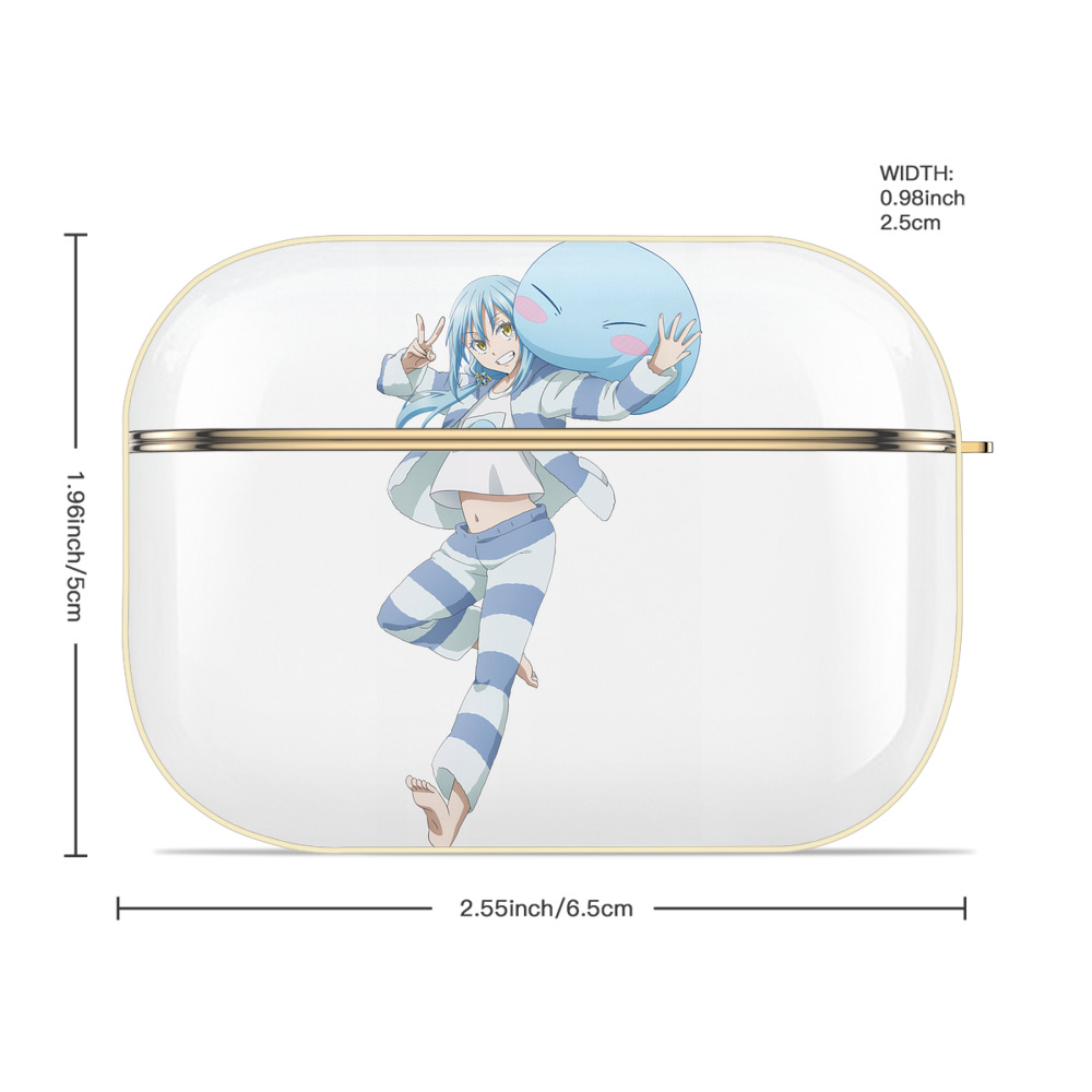 転スラ Regarding Reincarnated to Slime 【AirPods Pro用】ハードシェル保護ケース｜耐衝撃・防指紋・カラビナ付き商品仕様