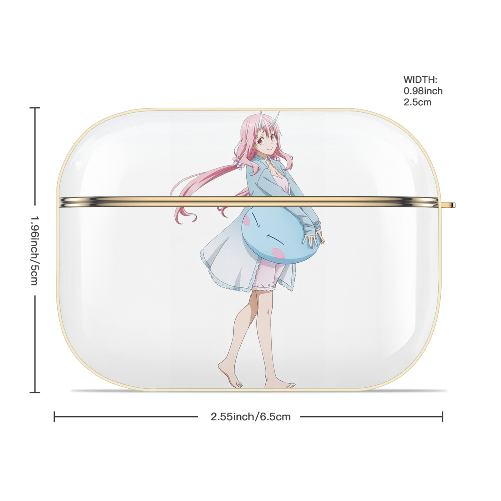 転スラ Regarding Reincarnated to Slime 【AirPods Pro用】ハードシェル保護ケース｜耐衝撃・防指紋・カラビナ付き商品仕様