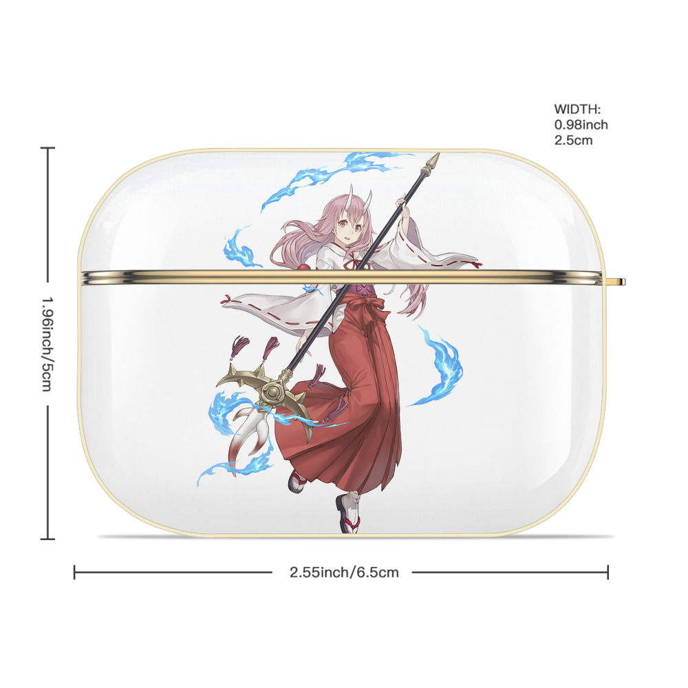 転スラ Regarding Reincarnated to Slime 【AirPods Pro用】ハードシェル保護ケース｜耐衝撃・防指紋・カラビナ付き商品仕様