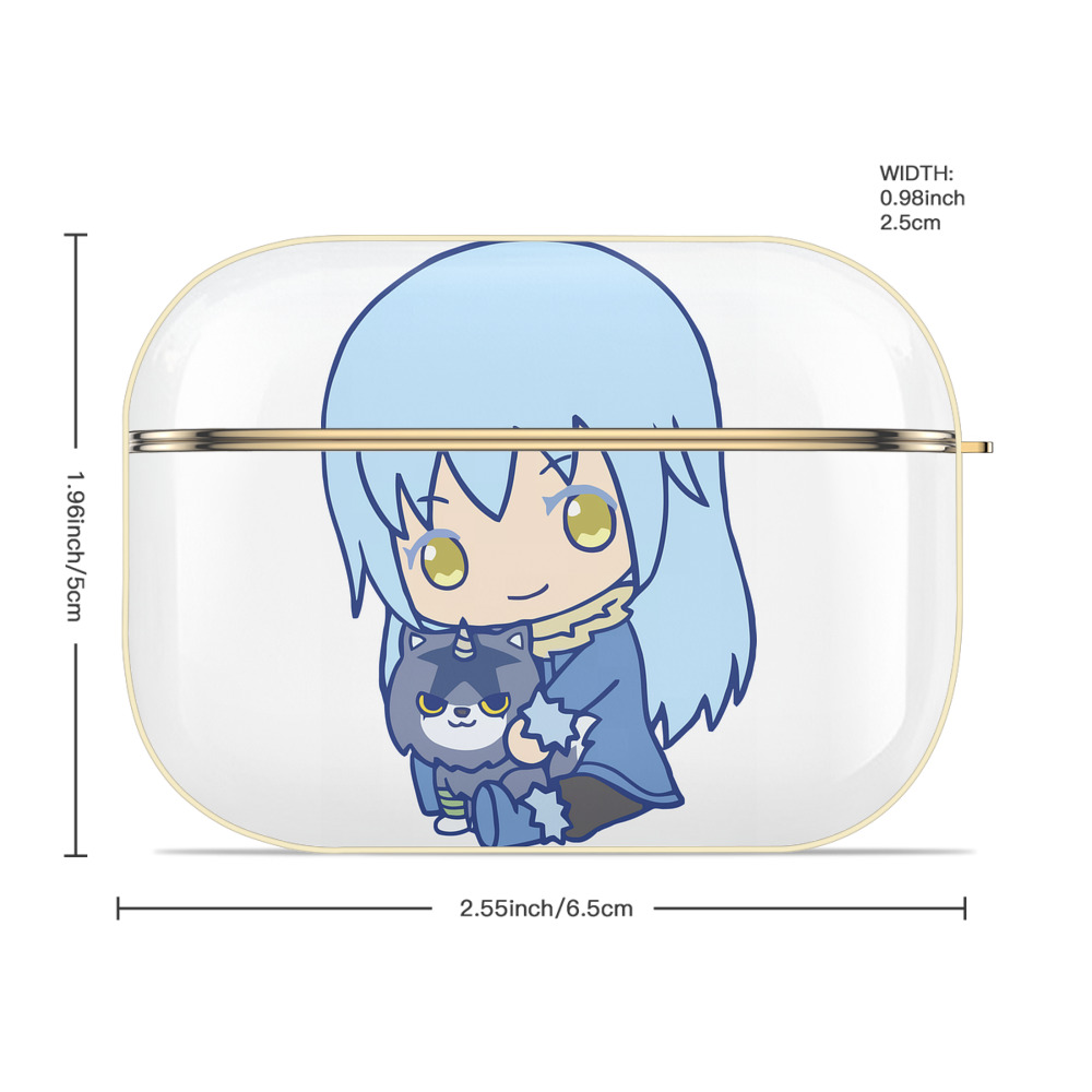 転スラ Regarding Reincarnated to Slime 【AirPods Pro用】ハードシェル保護ケース｜耐衝撃・防指紋・カラビナ付き商品仕様