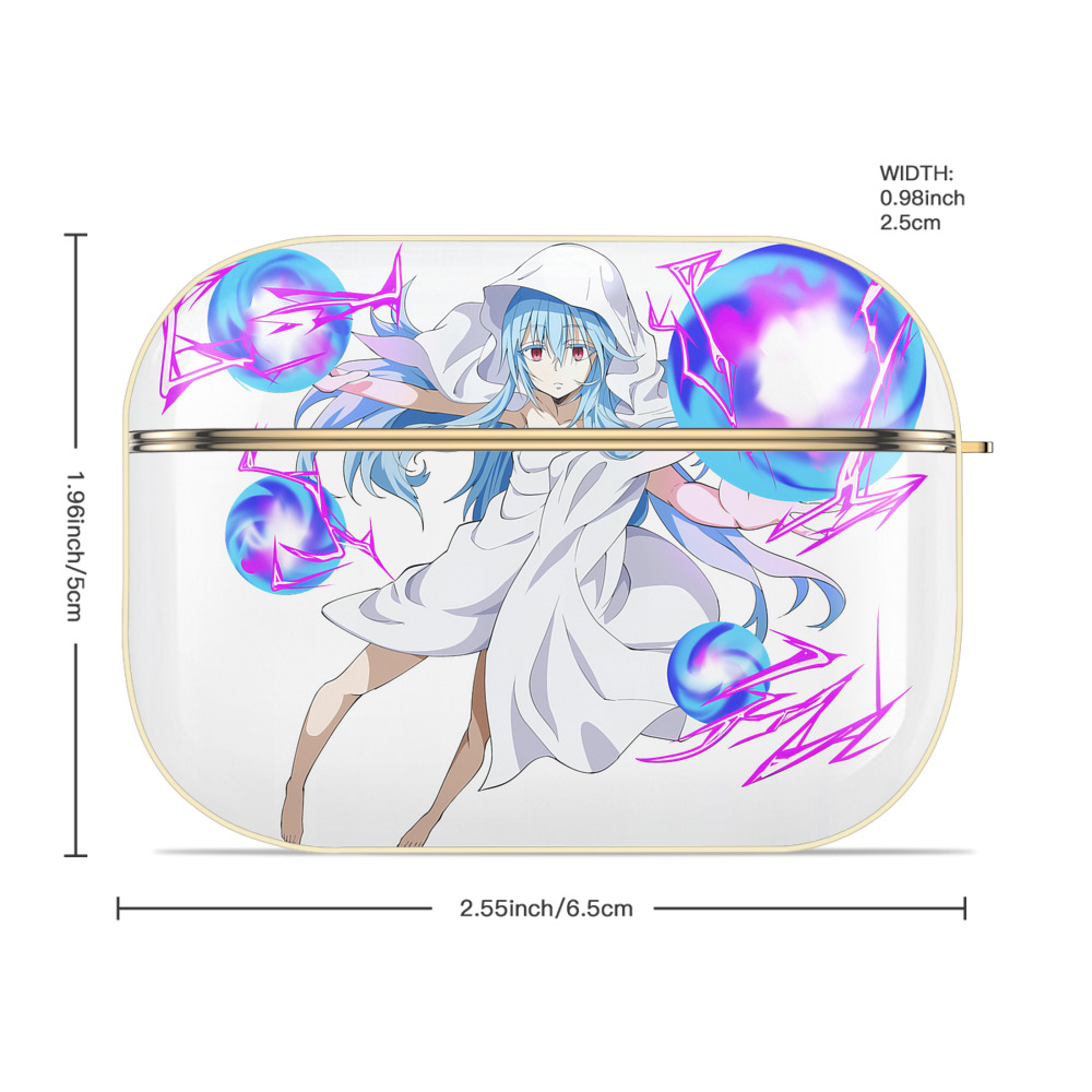 転スラ Regarding Reincarnated to Slime 【AirPods Pro用】ハードシェル保護ケース｜耐衝撃・防指紋・カラビナ付き商品仕様