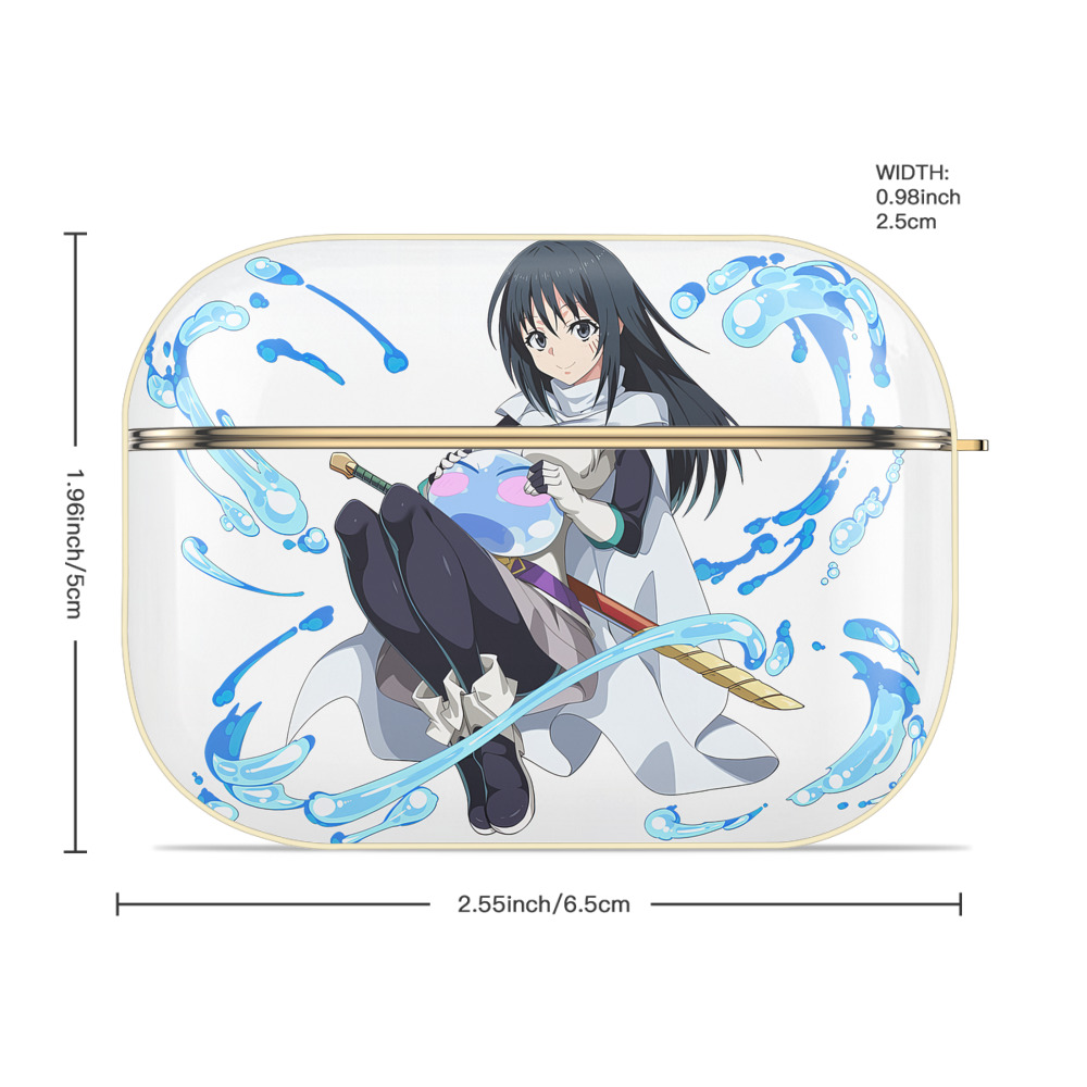 転スラ Regarding Reincarnated to Slime 【AirPods Pro用】ハードシェル保護ケース｜耐衝撃・防指紋・カラビナ付き商品仕様