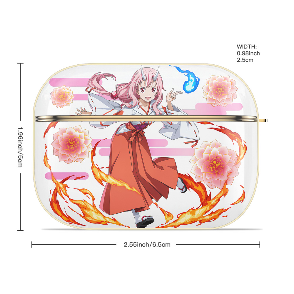 転スラ Regarding Reincarnated to Slime 【AirPods Pro用】ハードシェル保護ケース｜耐衝撃・防指紋・カラビナ付き商品仕様