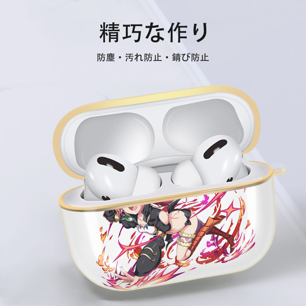 転スラ Regarding Reincarnated to Slime 【AirPods Pro用】ハードシェル保護ケース｜耐衝撃・防指紋・カラビナ付き商品仕様