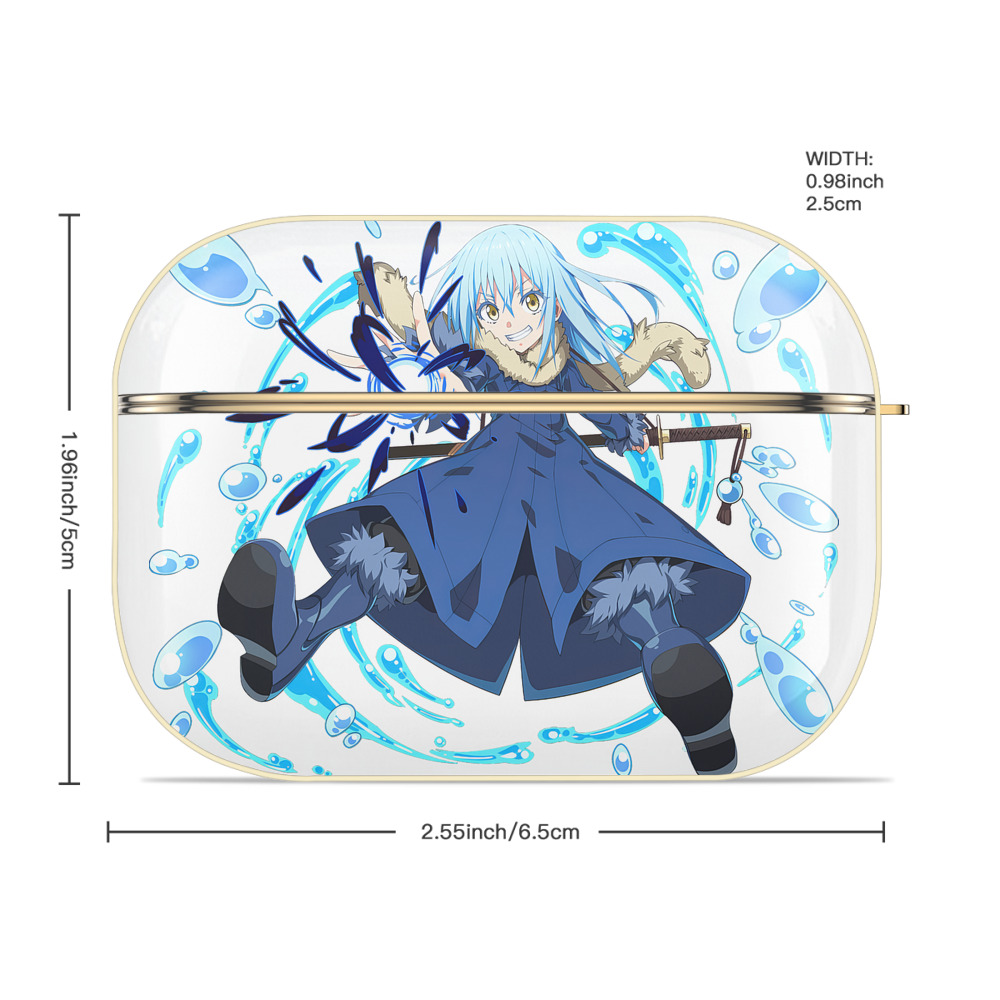転スラ Regarding Reincarnated to Slime 【AirPods Pro用】ハードシェル保護ケース｜耐衝撃・防指紋・カラビナ付き商品仕様