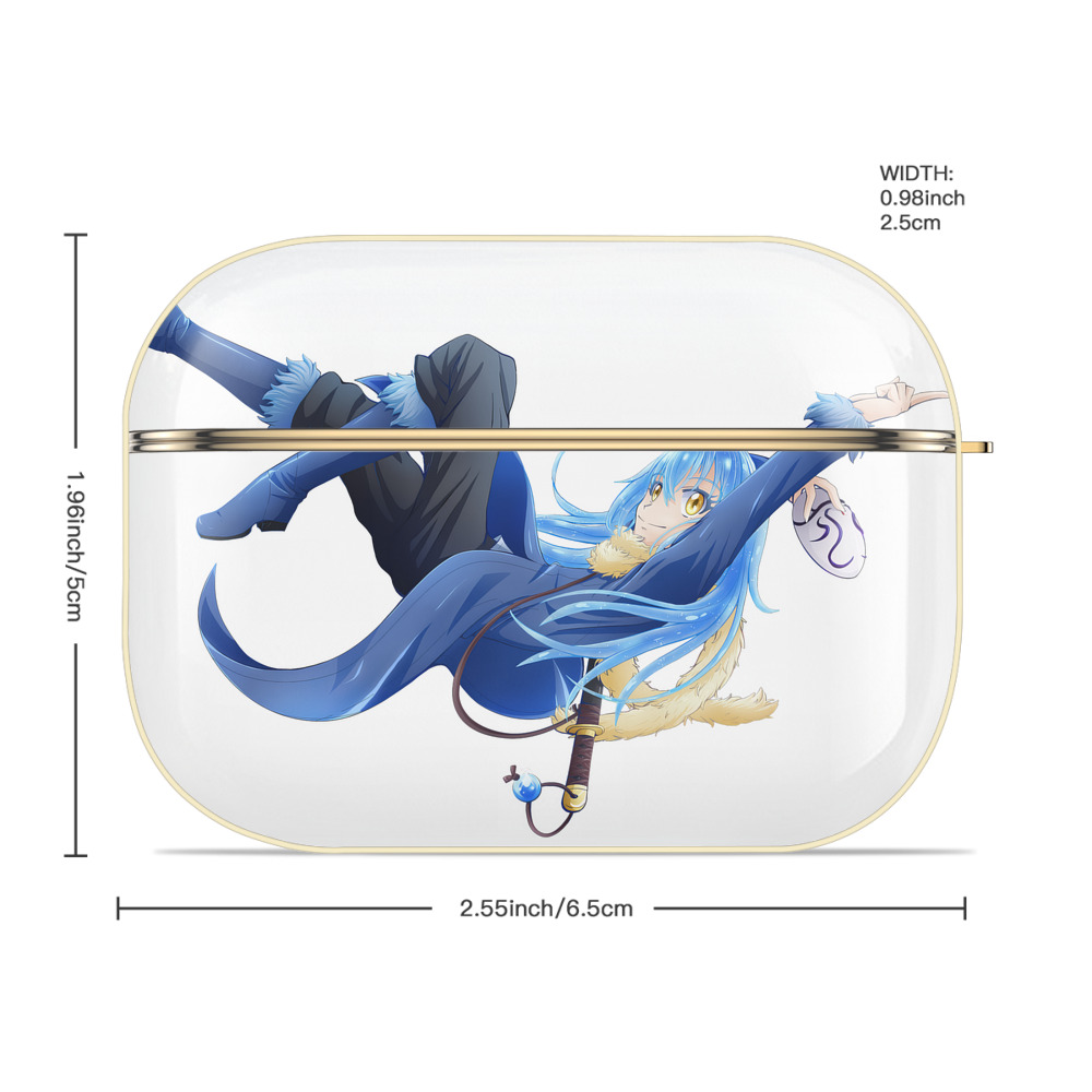 転スラ Regarding Reincarnated to Slime 【AirPods Pro用】ハードシェル保護ケース｜耐衝撃・防指紋・カラビナ付き商品仕様