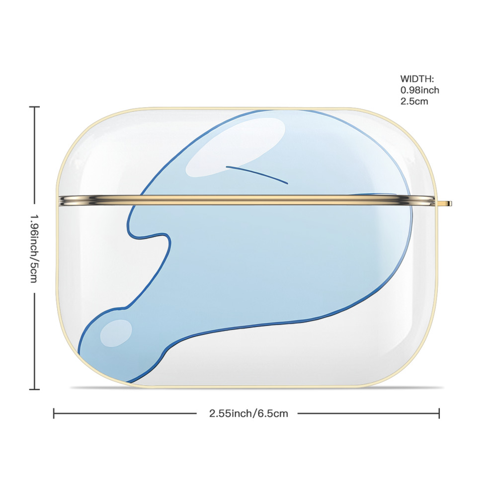 転スラ Regarding Reincarnated to Slime 【AirPods Pro用】ハードシェル保護ケース｜耐衝撃・防指紋・カラビナ付き商品仕様