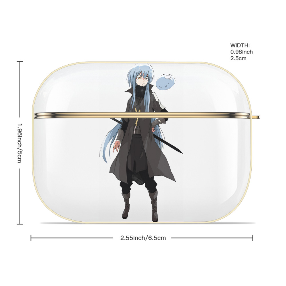 転スラ Regarding Reincarnated to Slime 【AirPods Pro用】ハードシェル保護ケース｜耐衝撃・防指紋・カラビナ付き商品仕様