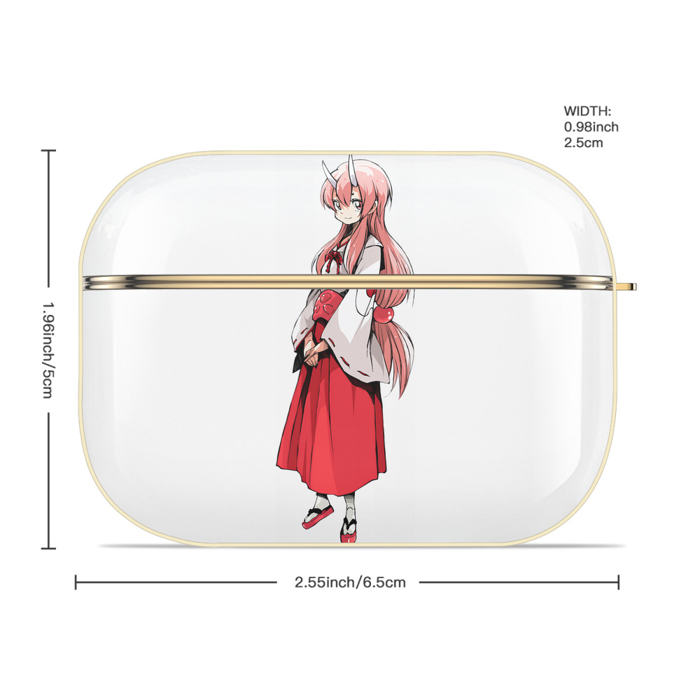 転スラ Regarding Reincarnated to Slime 【AirPods Pro用】ハードシェル保護ケース｜耐衝撃・防指紋・カラビナ付き商品仕様