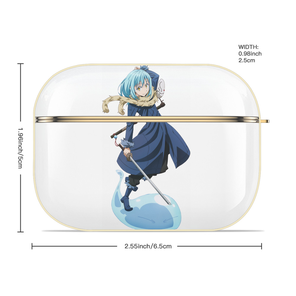 転スラ Regarding Reincarnated to Slime 【AirPods Pro用】ハードシェル保護ケース｜耐衝撃・防指紋・カラビナ付き商品仕様