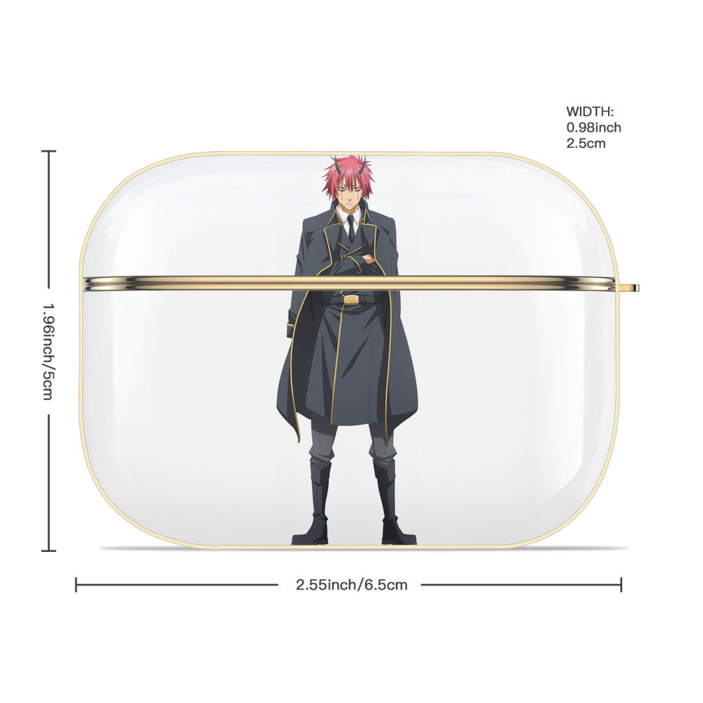 転スラ Regarding Reincarnated to Slime 【AirPods Pro用】ハードシェル保護ケース｜耐衝撃・防指紋・カラビナ付き商品仕様