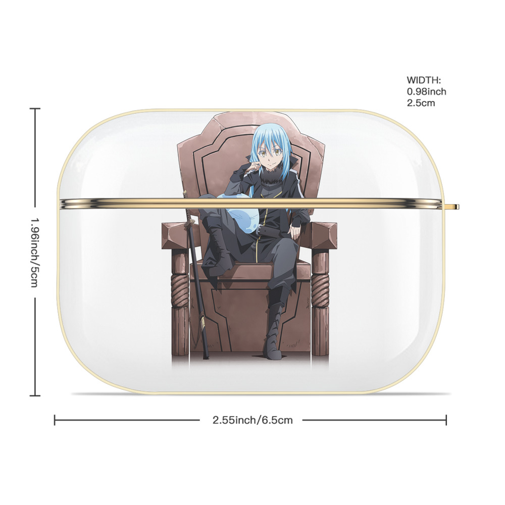 転スラ Regarding Reincarnated to Slime 【AirPods Pro用】ハードシェル保護ケース｜耐衝撃・防指紋・カラビナ付き商品仕様