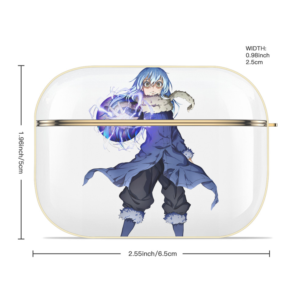 転スラ Regarding Reincarnated to Slime 【AirPods Pro用】ハードシェル保護ケース｜耐衝撃・防指紋・カラビナ付き商品仕様