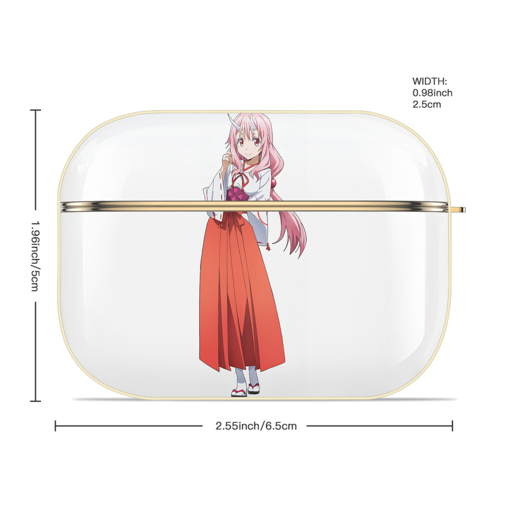転スラ Regarding Reincarnated to Slime 【AirPods Pro用】ハードシェル保護ケース｜耐衝撃・防指紋・カラビナ付き商品仕様