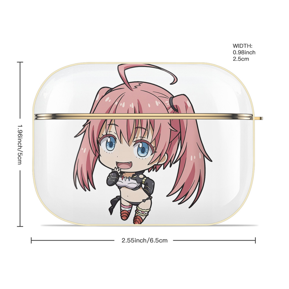 転スラ Regarding Reincarnated to Slime 【AirPods Pro用】ハードシェル保護ケース｜耐衝撃・防指紋・カラビナ付き商品仕様