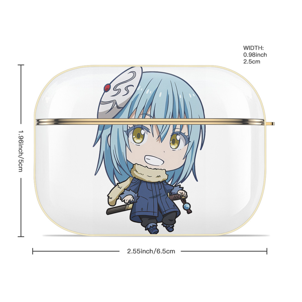 転スラ Regarding Reincarnated to Slime 【AirPods Pro用】ハードシェル保護ケース｜耐衝撃・防指紋・カラビナ付き商品仕様