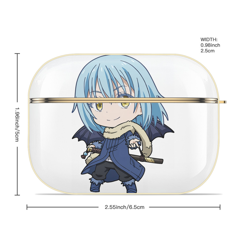 転スラ Regarding Reincarnated to Slime 【AirPods Pro用】ハードシェル保護ケース｜耐衝撃・防指紋・カラビナ付き商品仕様
