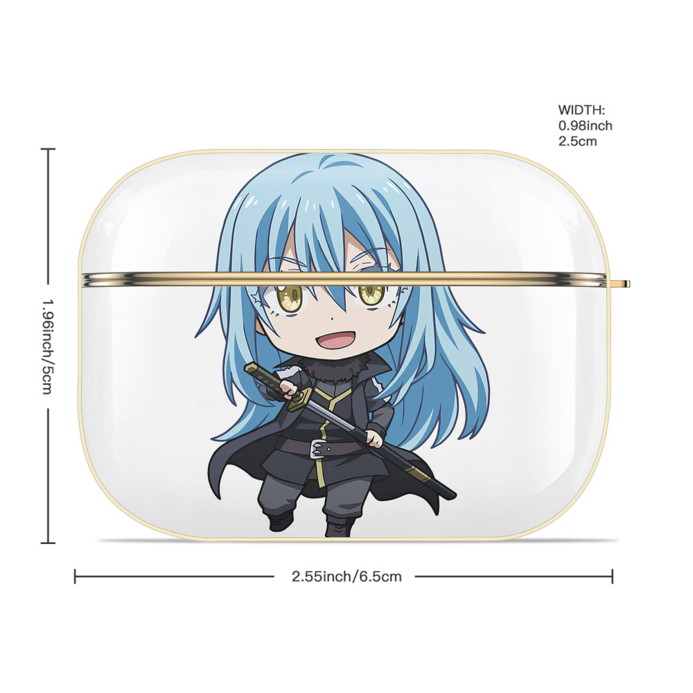転スラ Regarding Reincarnated to Slime 【AirPods Pro用】ハードシェル保護ケース｜耐衝撃・防指紋・カラビナ付き商品仕様