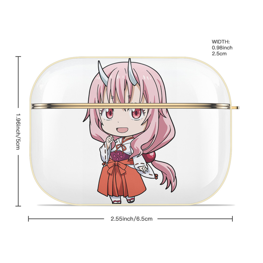 転スラ Regarding Reincarnated to Slime 【AirPods Pro用】ハードシェル保護ケース｜耐衝撃・防指紋・カラビナ付き商品仕様